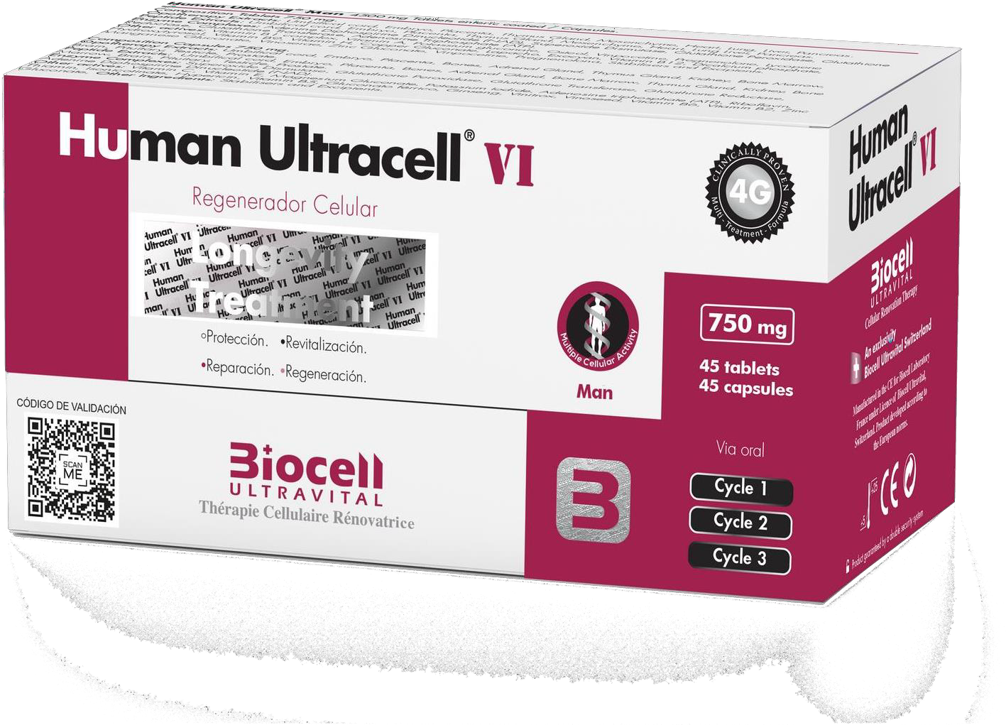 Human Ultracell VI - Mujer (Oral)